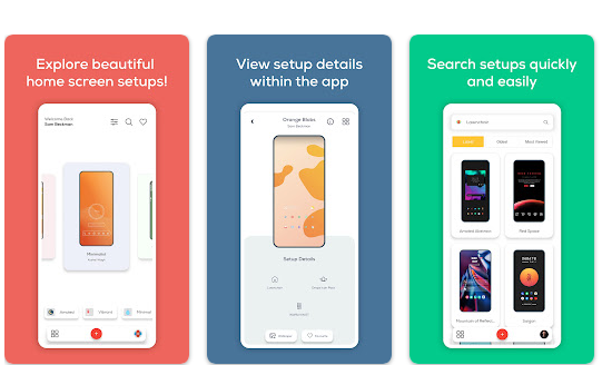 Palette Home Screen setups - 10 Cool New Android Apps That Are Actually Useful